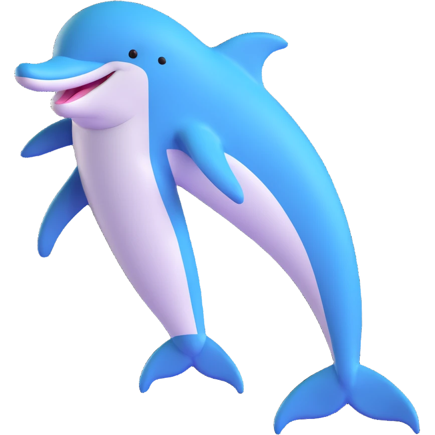 dolphin emoji