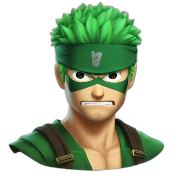zoro qui fait caca emoji