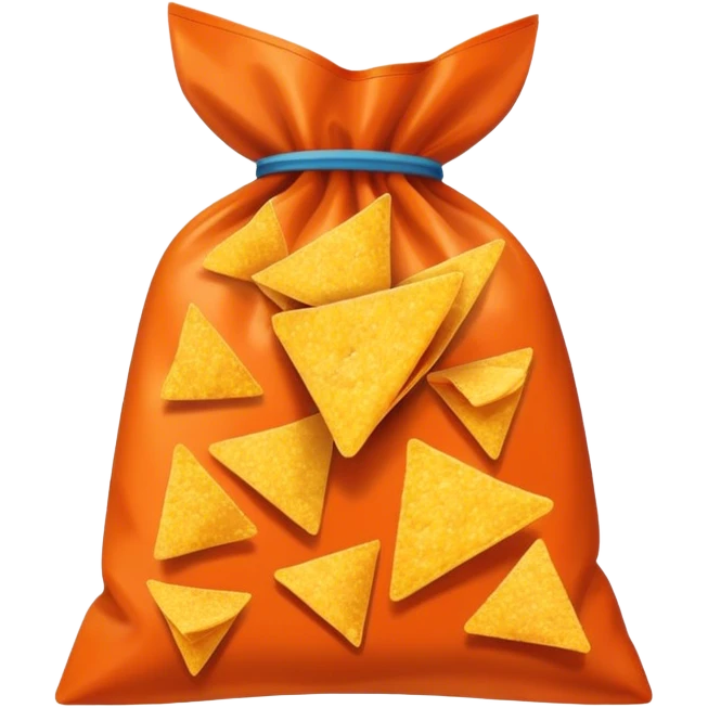 Bag of doritos emoji