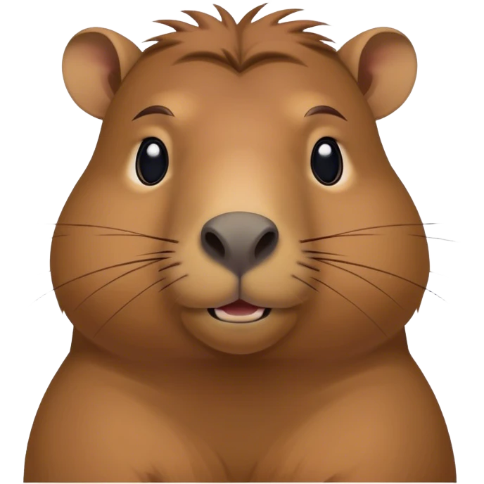 Chill dude capybara meme emoji
