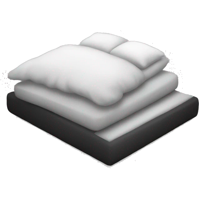 black and white sleep  emoji