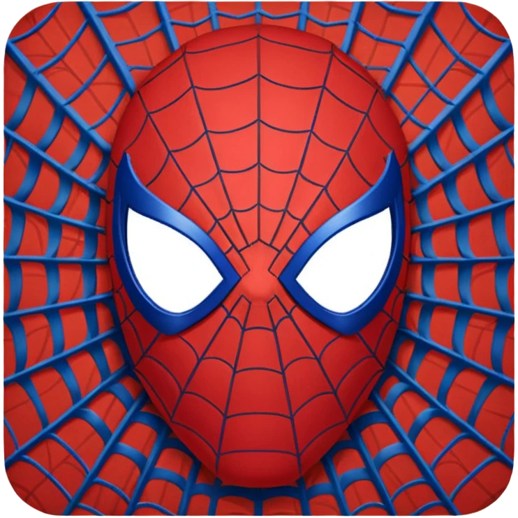 Spider man mask emoji