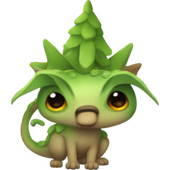Christmas axolotyl emoji
