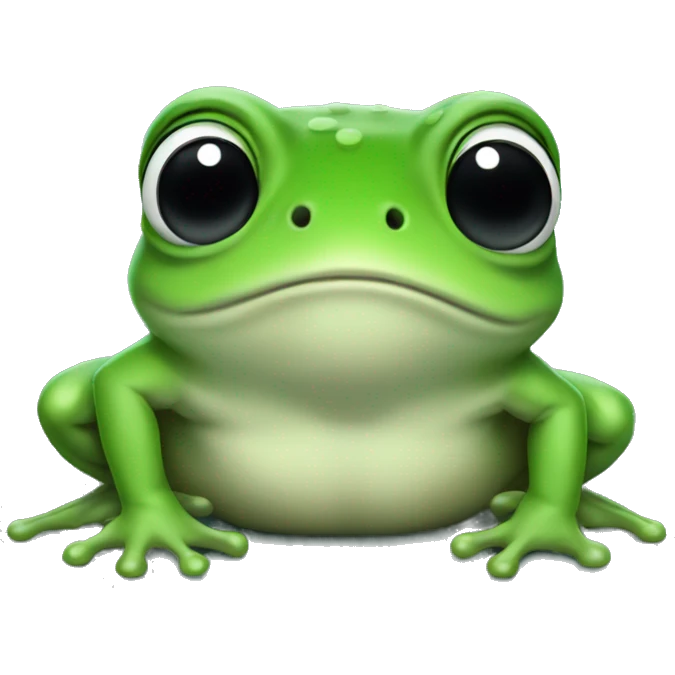 Rain frog emoji