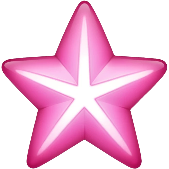 pink star emoji
