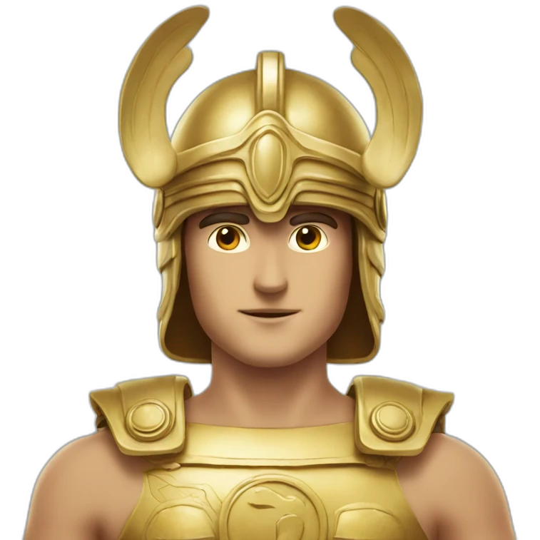 god Hermes mythologic  with helmet wings emoji