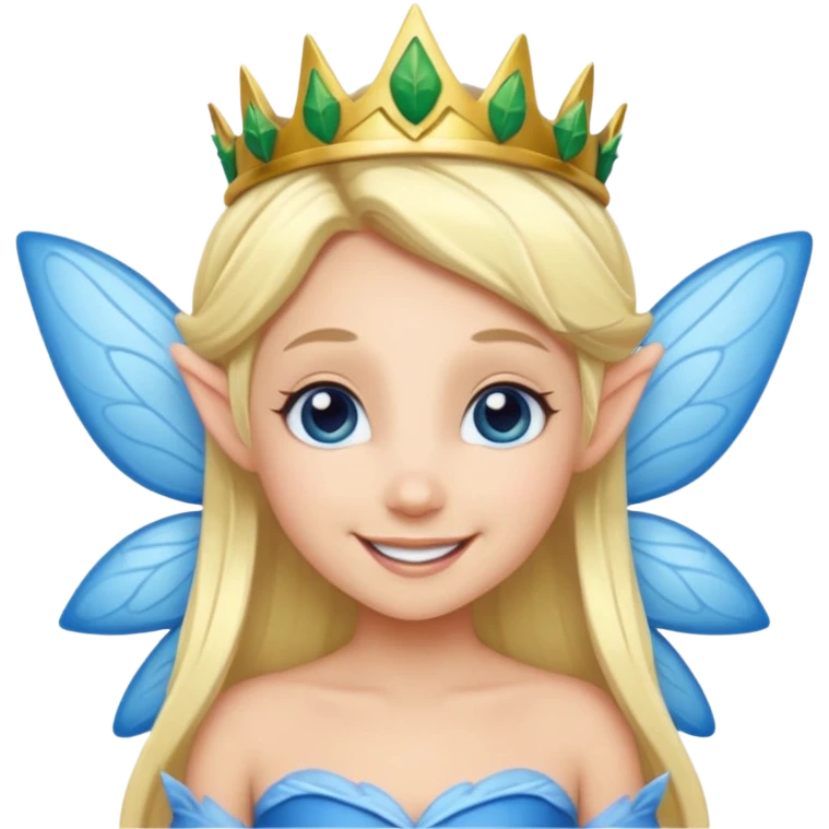 BEN EL DUENDE AZUL Y HOLLY LA HADA PRINCESA emoji