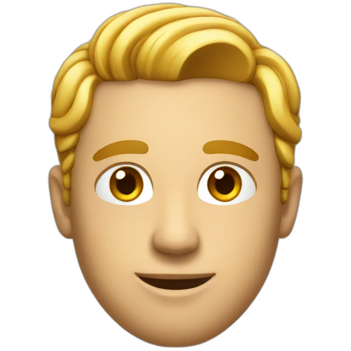 Handsome money emoji