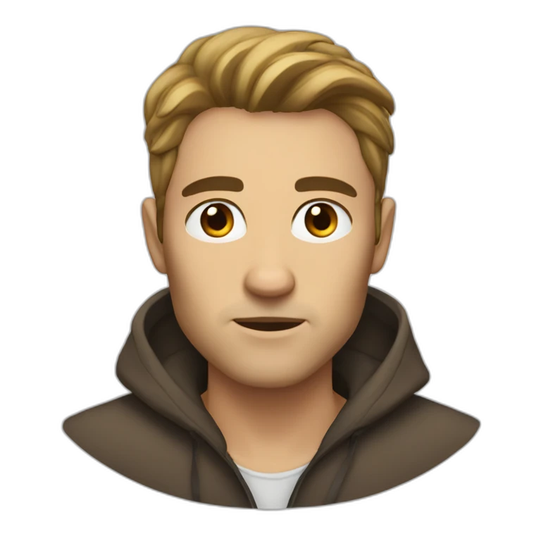 Privacy threat hunter no mustache brown eyebrows emoji