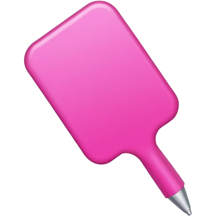 list marker pink emoji