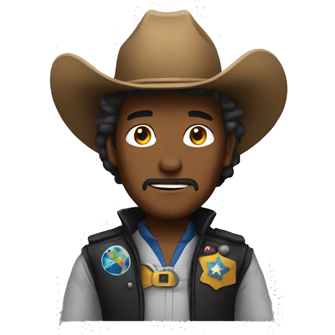 space cowboy emoji