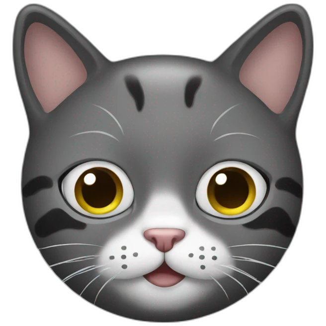 phone with a cat face emoji