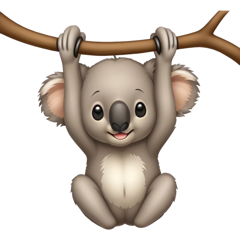upside down koala emoji