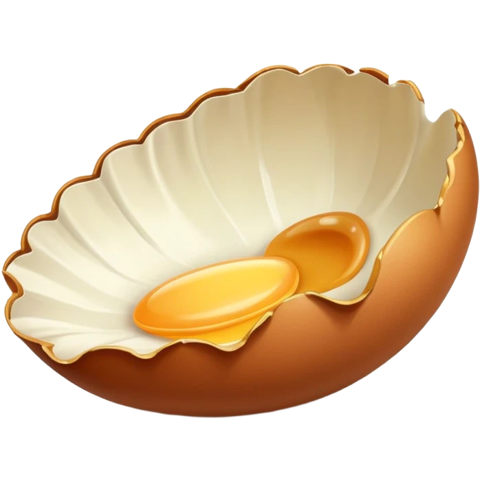 A long eggshell plant that is brown  emoji