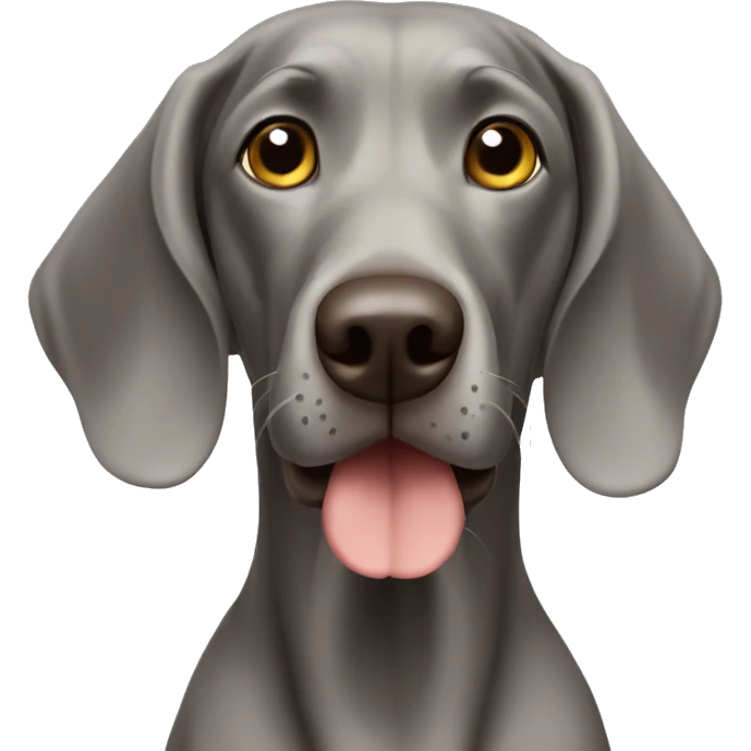Weimaraner emoji