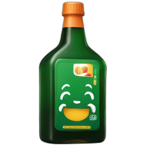 Jager bottle dabbing emoji