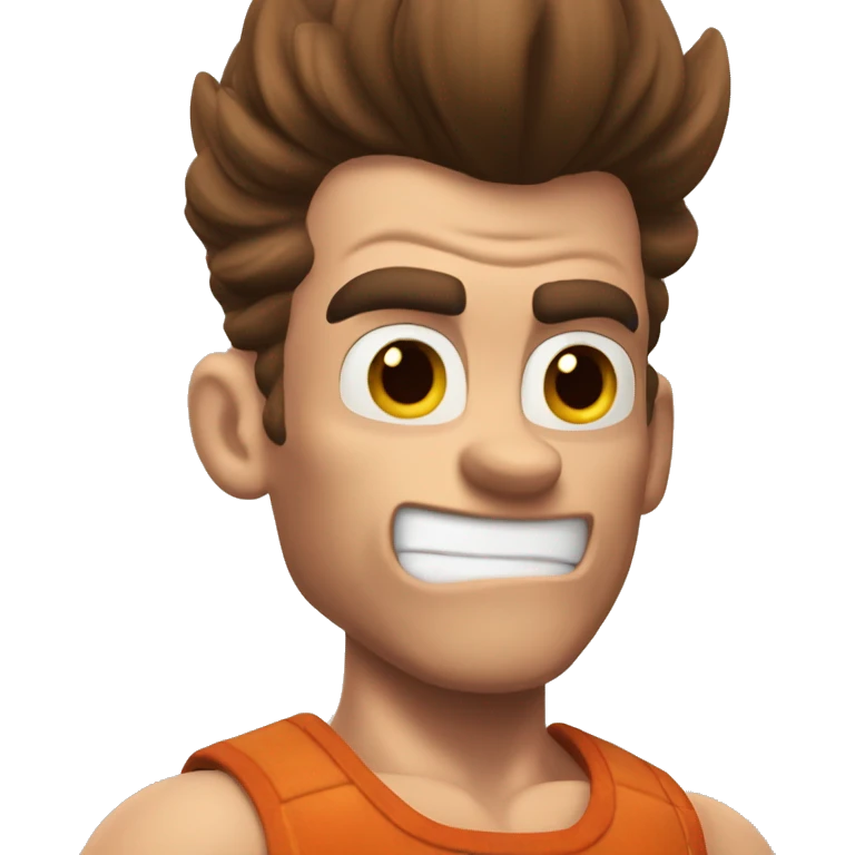 Muscular Jimmy Neutron  emoji