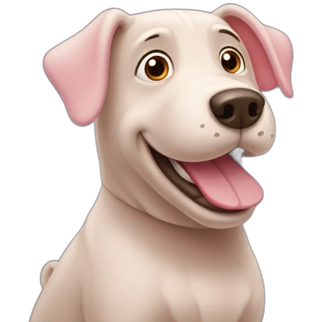 Peppapig dog emoji