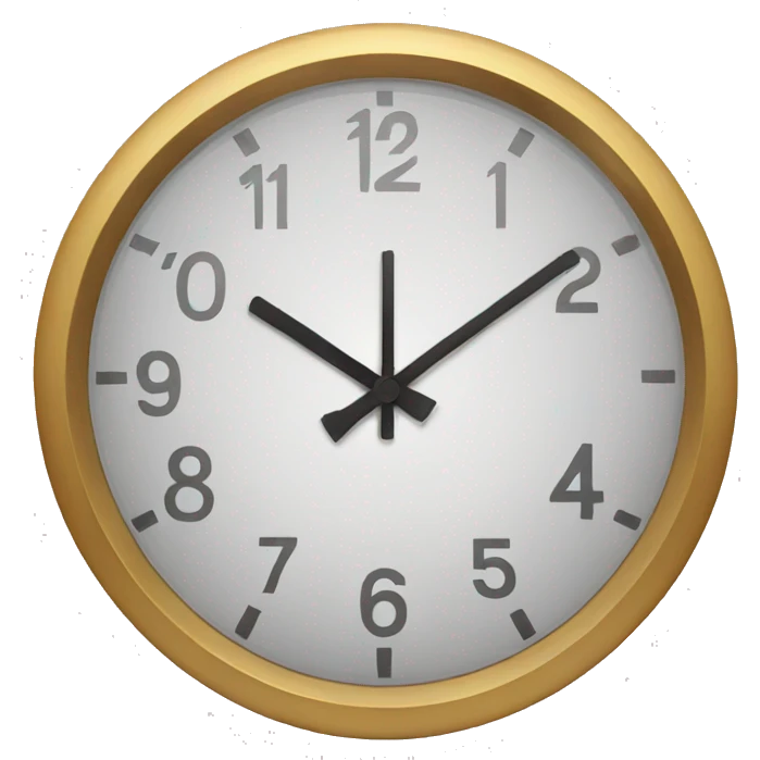 clock emoji