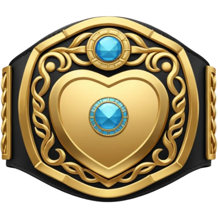 Heavyweight champion belt emoji