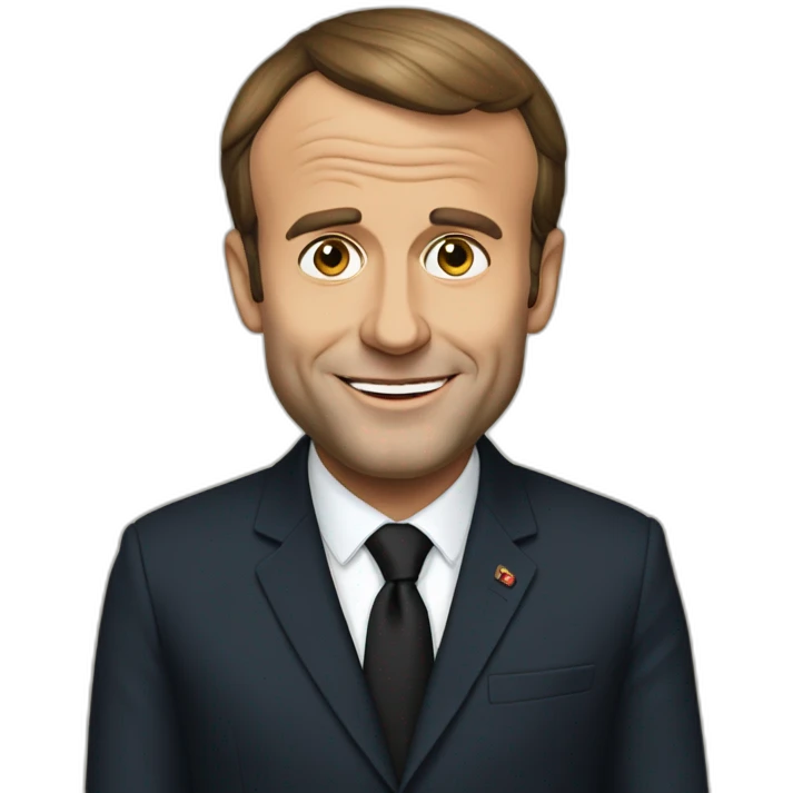 Emmanuel Macron emoji