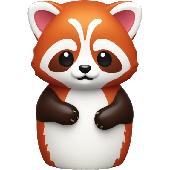 Red panda salt shaker emoji