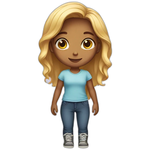 Short girl emoji