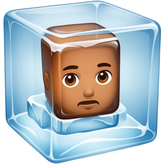 andrew tate in an ice cube emoji