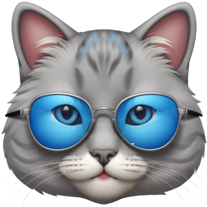 Cat wearing sunglasses emoji