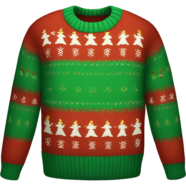 christmas sweater emoji