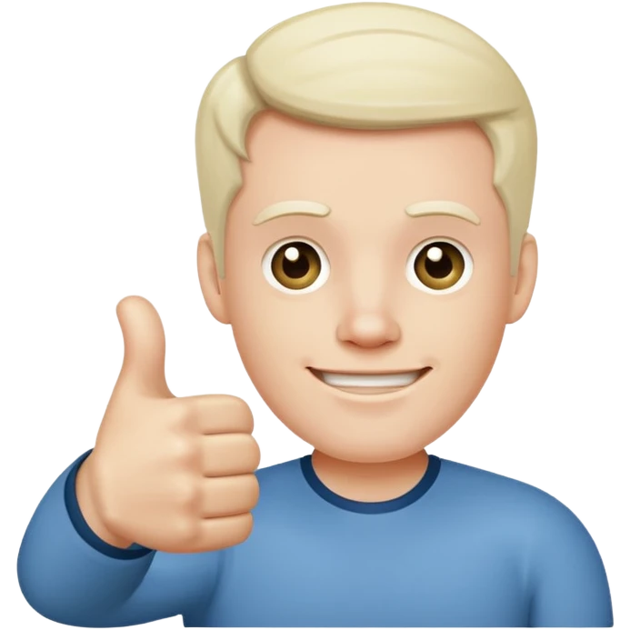 John Kramer from the movie Saw gives a thumbs up. emoji