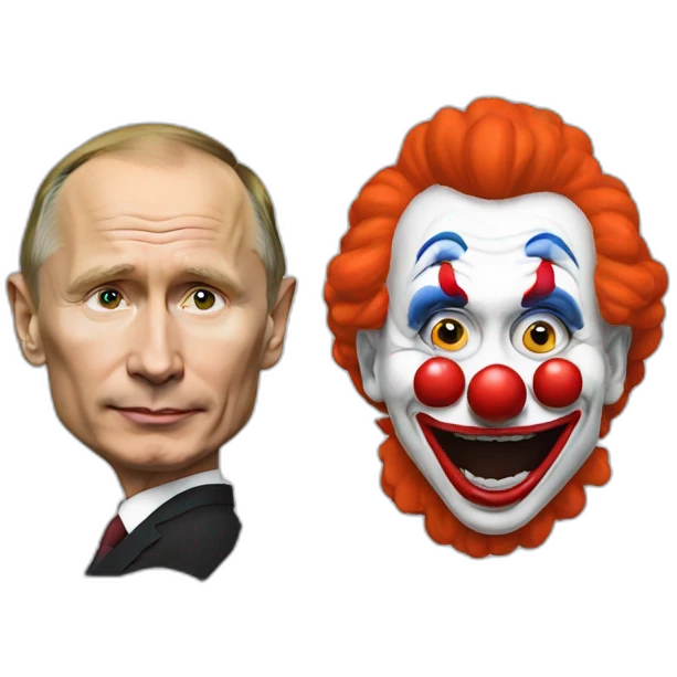Putin en clown emoji