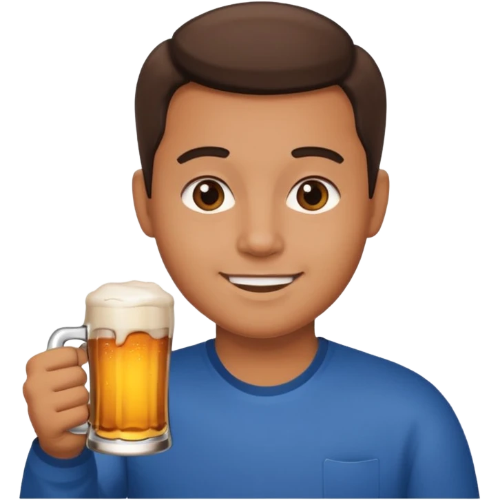 🤤+🍺 emoji
