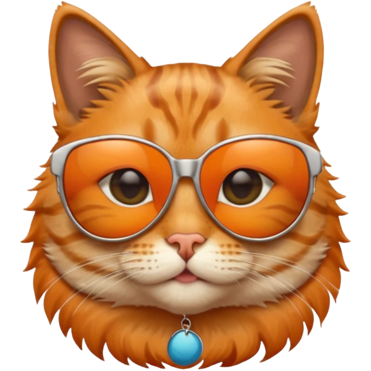 Cat wearing sunglasses emoji