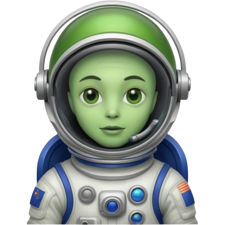 Alien astronut  emoji