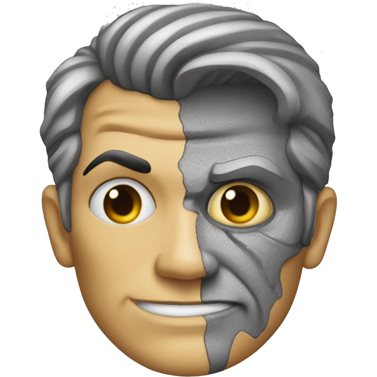Two-face harvey dent emoji