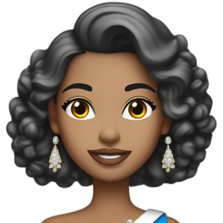 Miss universo emoji