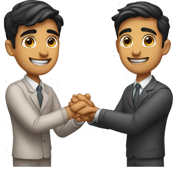 Dhruv rathee joining hands as greeting emoji