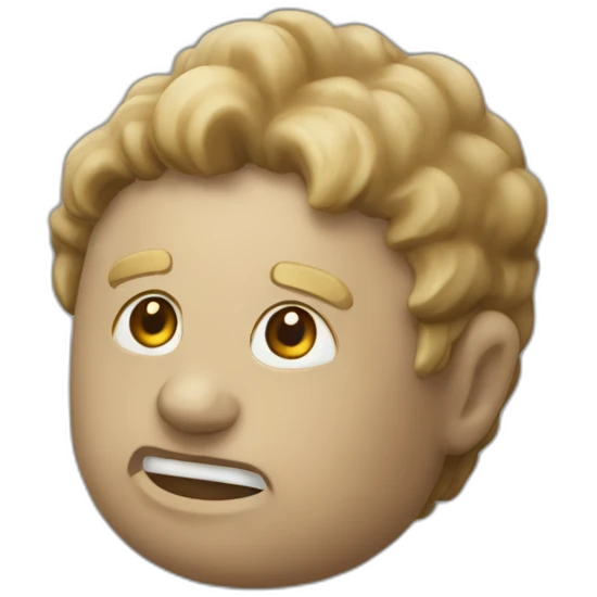 Piedra - contenta - sentada emoji