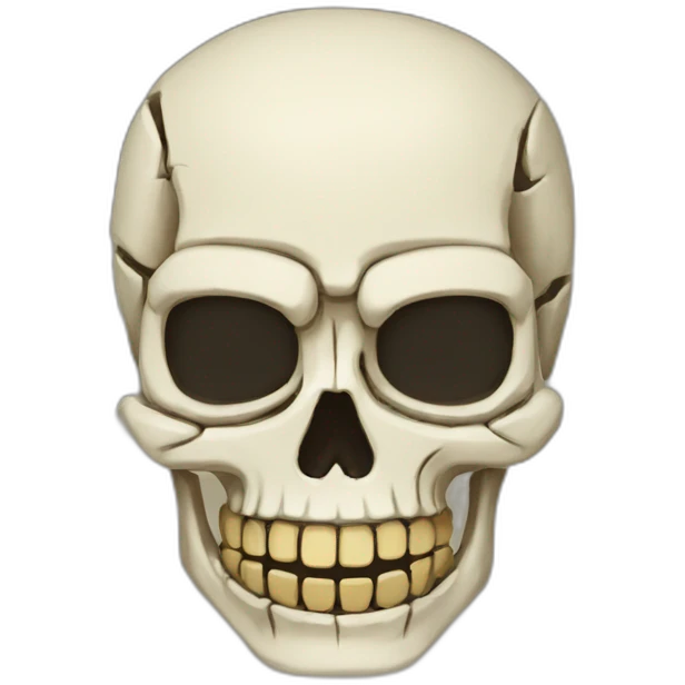 papyrus undertale skeleton emoji