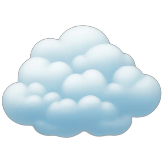 cloud emoji