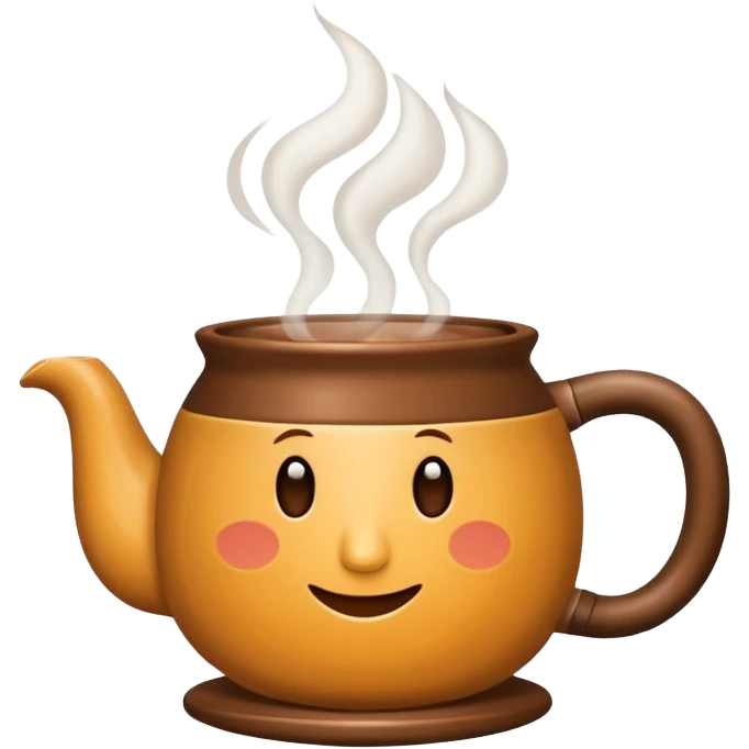 hot tea in a mug  emoji