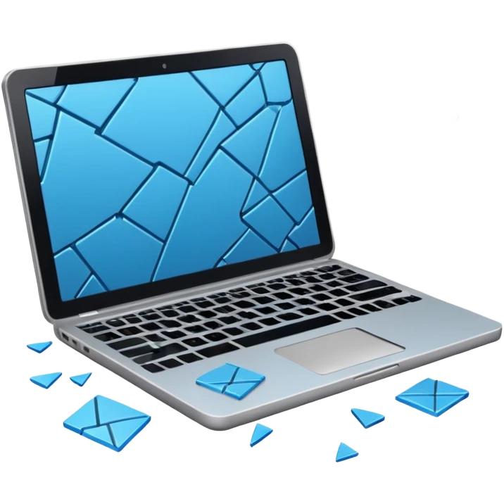 Throw laptop out of building emoji