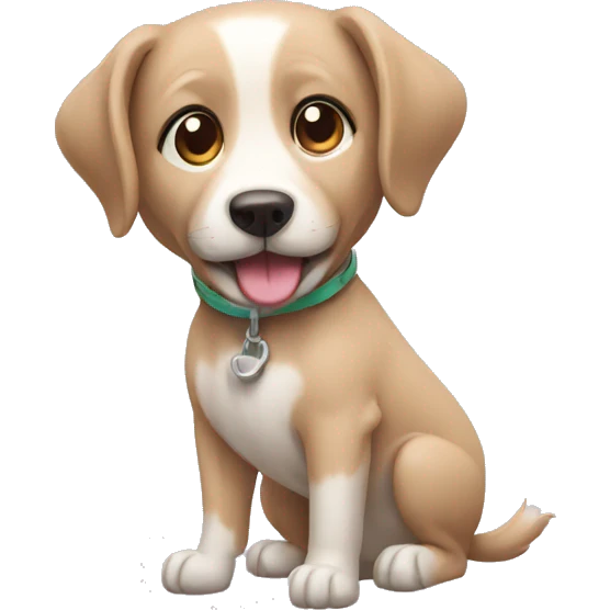 Dog potty emoji