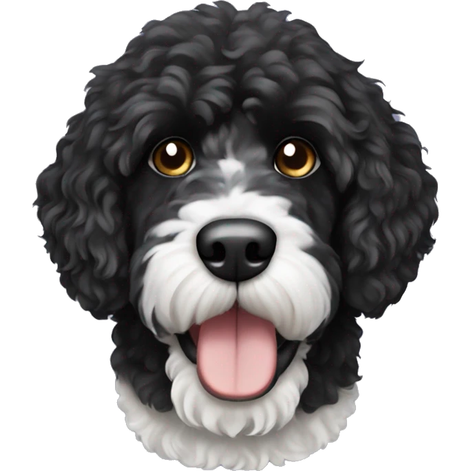 Portuguese water dog  emoji