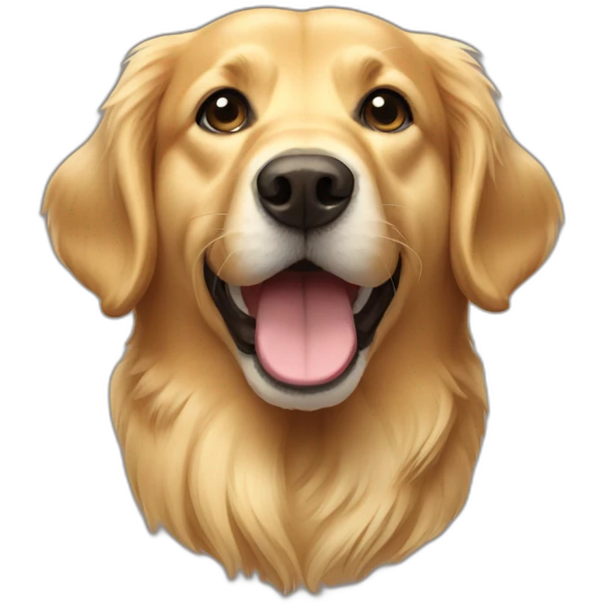 Golden retriver emoji