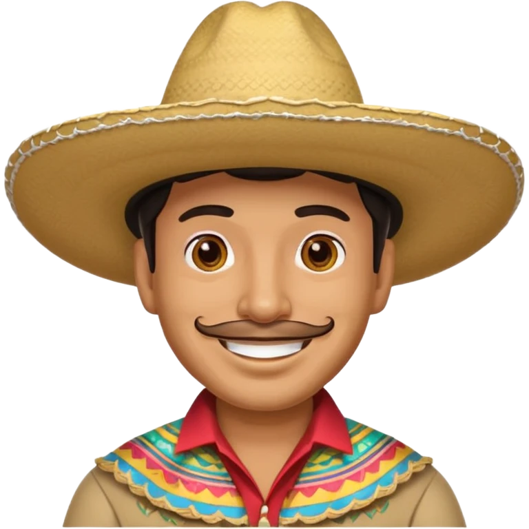 Tejana sombrero de hombre emoji