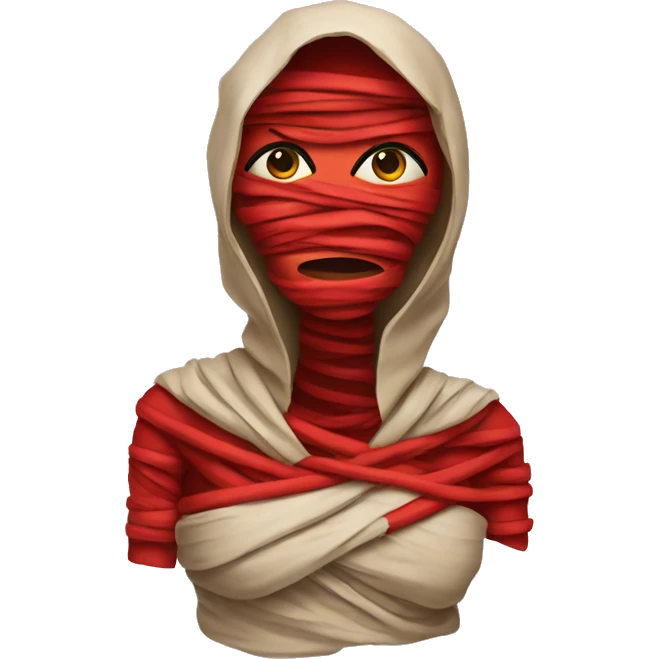 MUMMY IN RED emoji