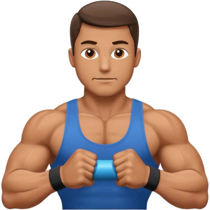 Guy working out  emoji