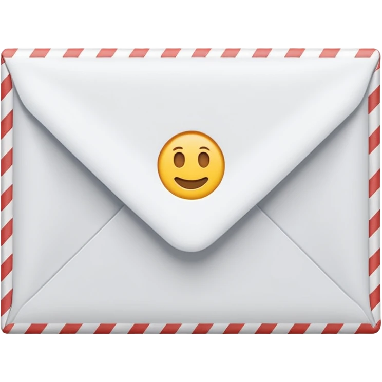 envelop with stamp emoji